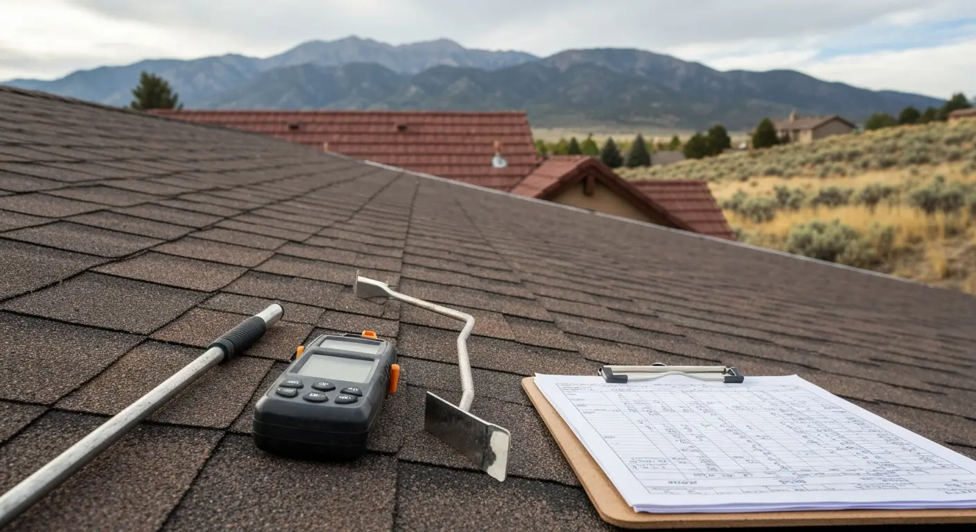 Roof inspection process