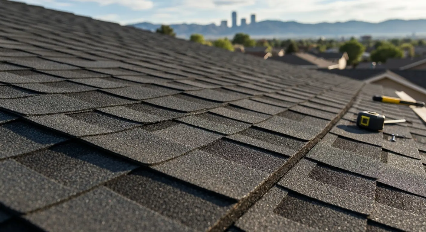 Roof repair work