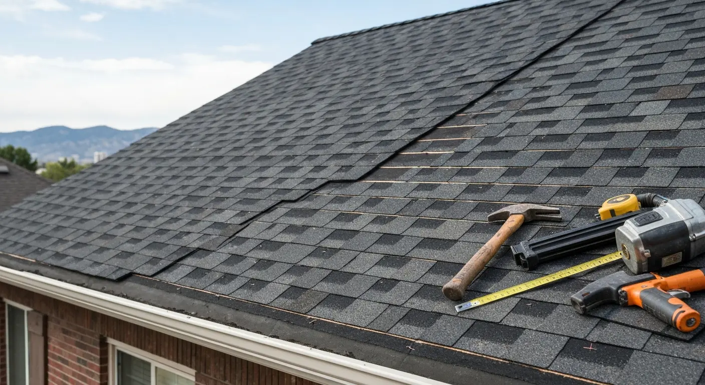 Shingle roof repair
