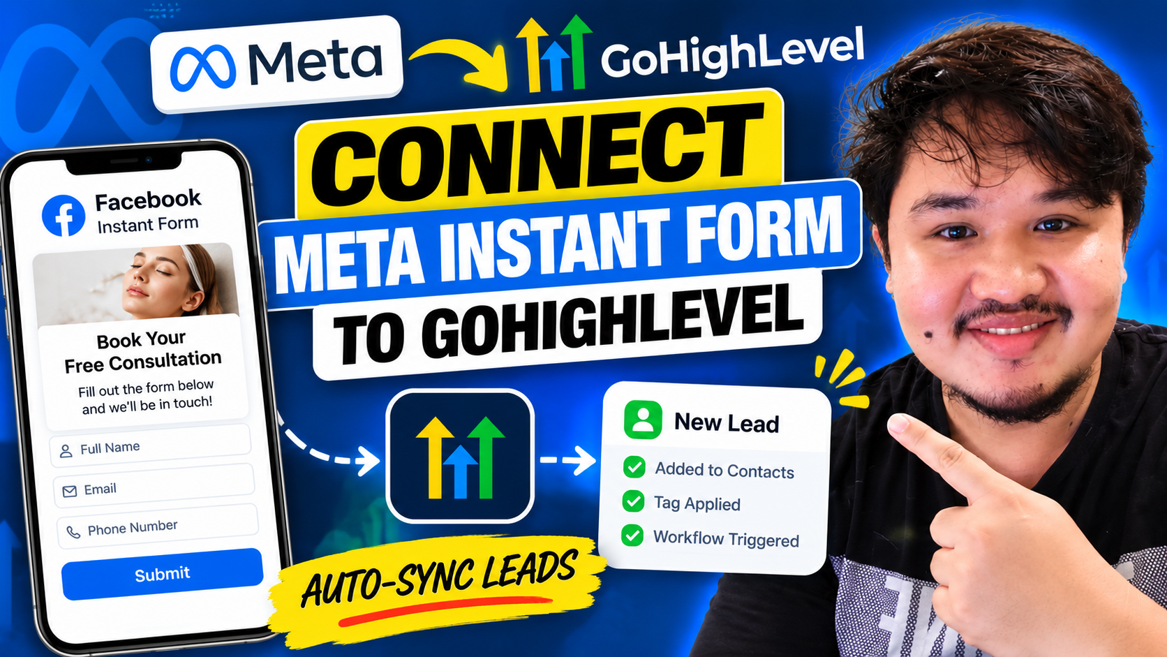 Connect Meta Instant Form to GoHighLevel