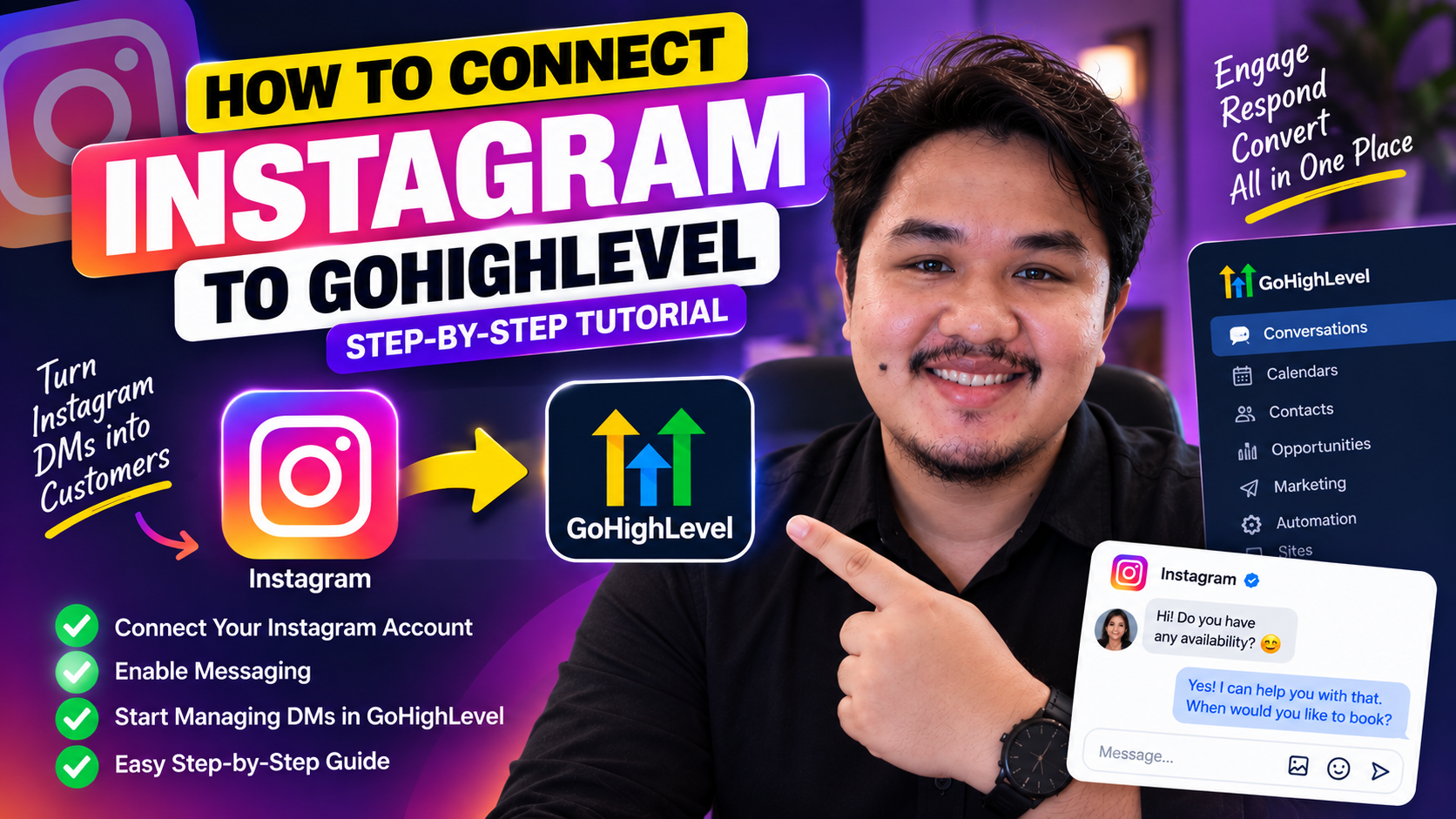 How to Connect Instagram to GoHighLevel