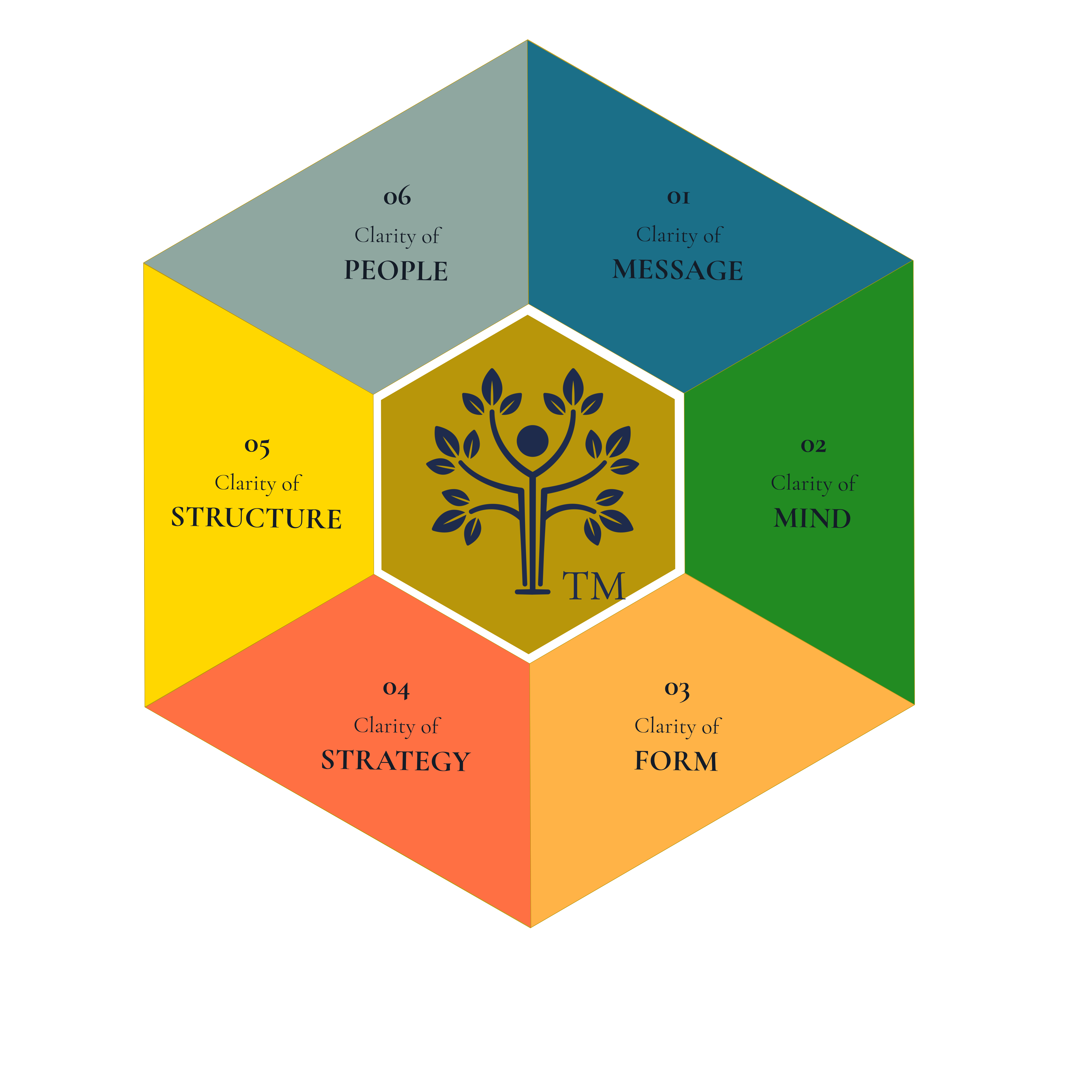 The Six Clarities — Metamorphosis Worldwide methodology