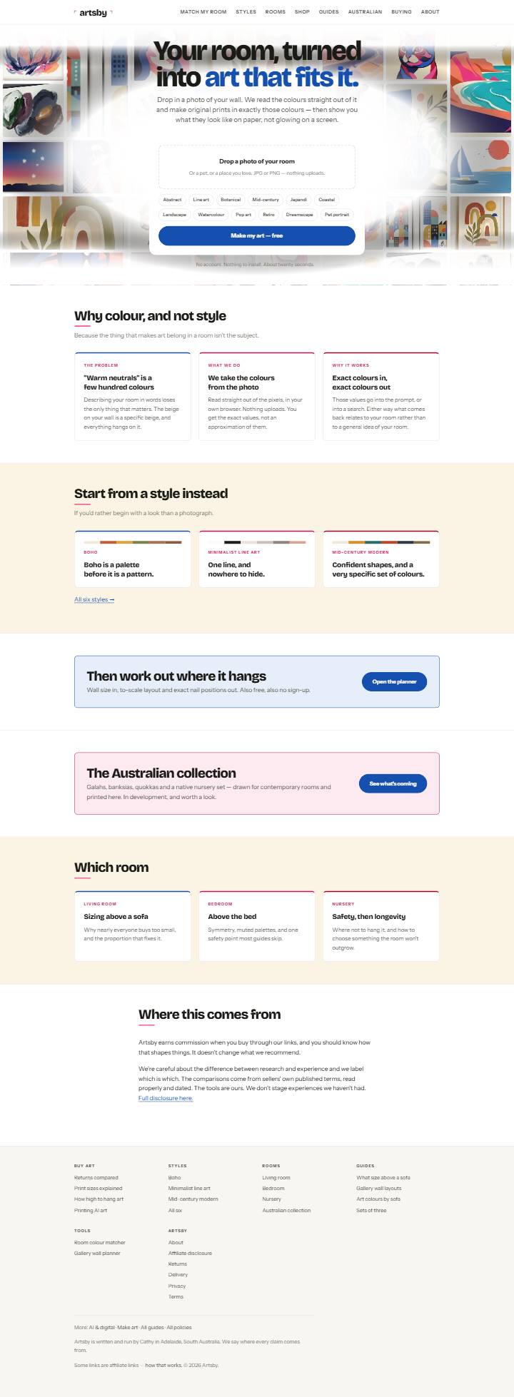 Artsby website