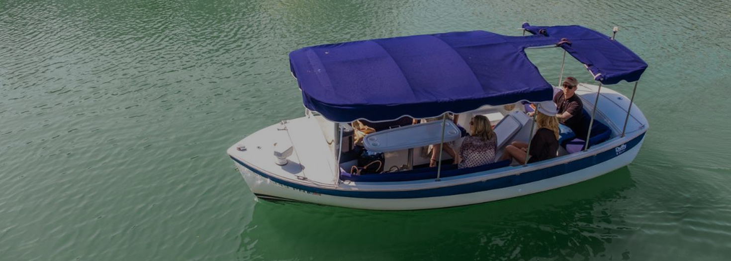 Duffy Boat on Newport Harbor