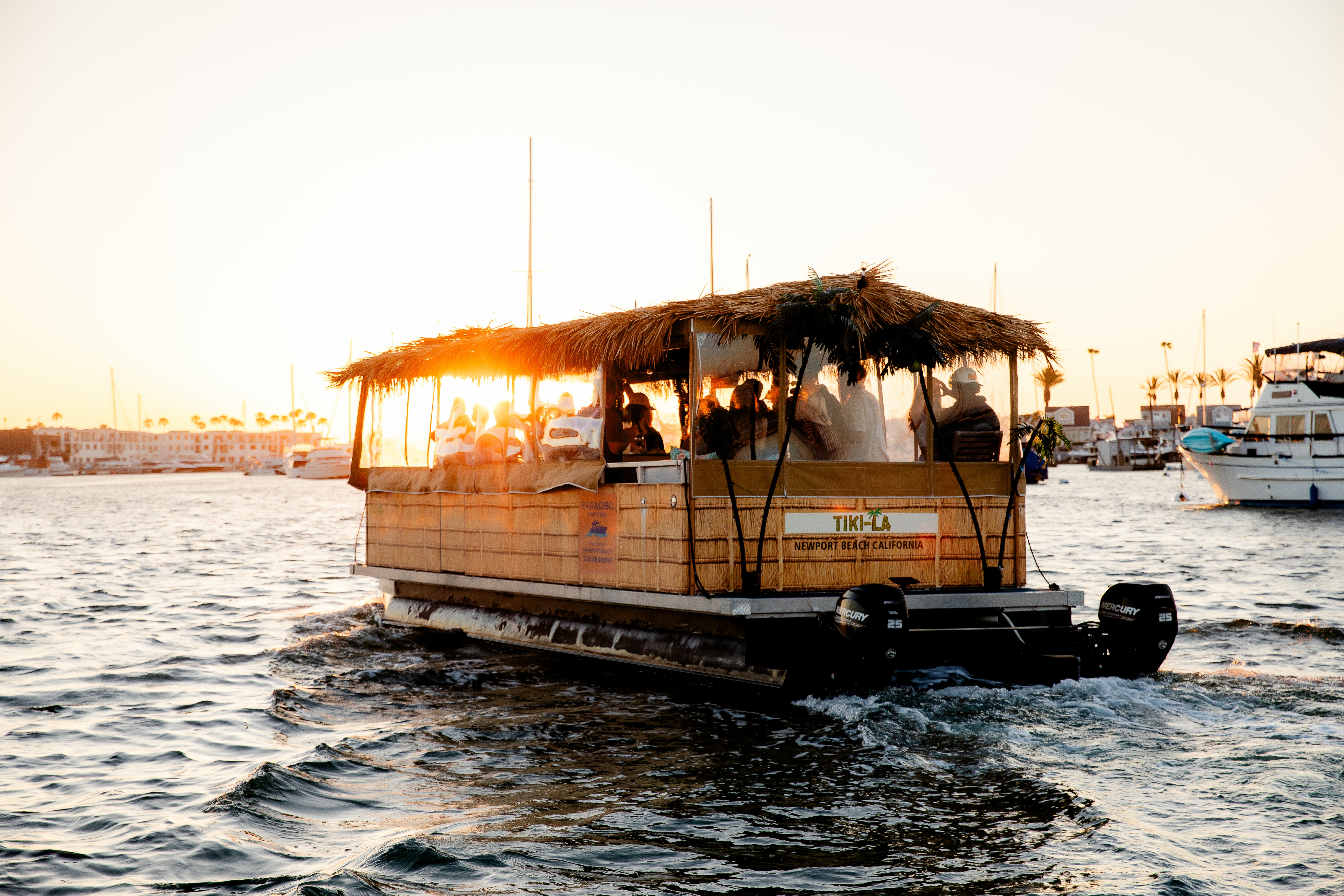 30ft Tiki Pontoon Boat TikiLa