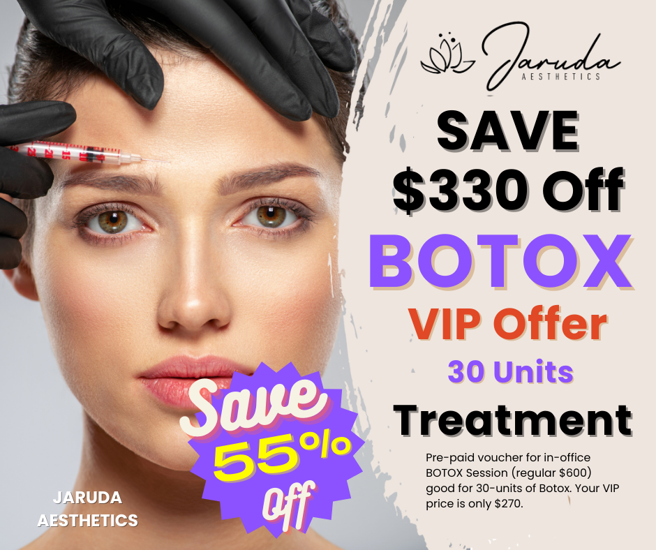 Jaruda Aesthetic - Special Deal on 30 Units of Botox Treatments