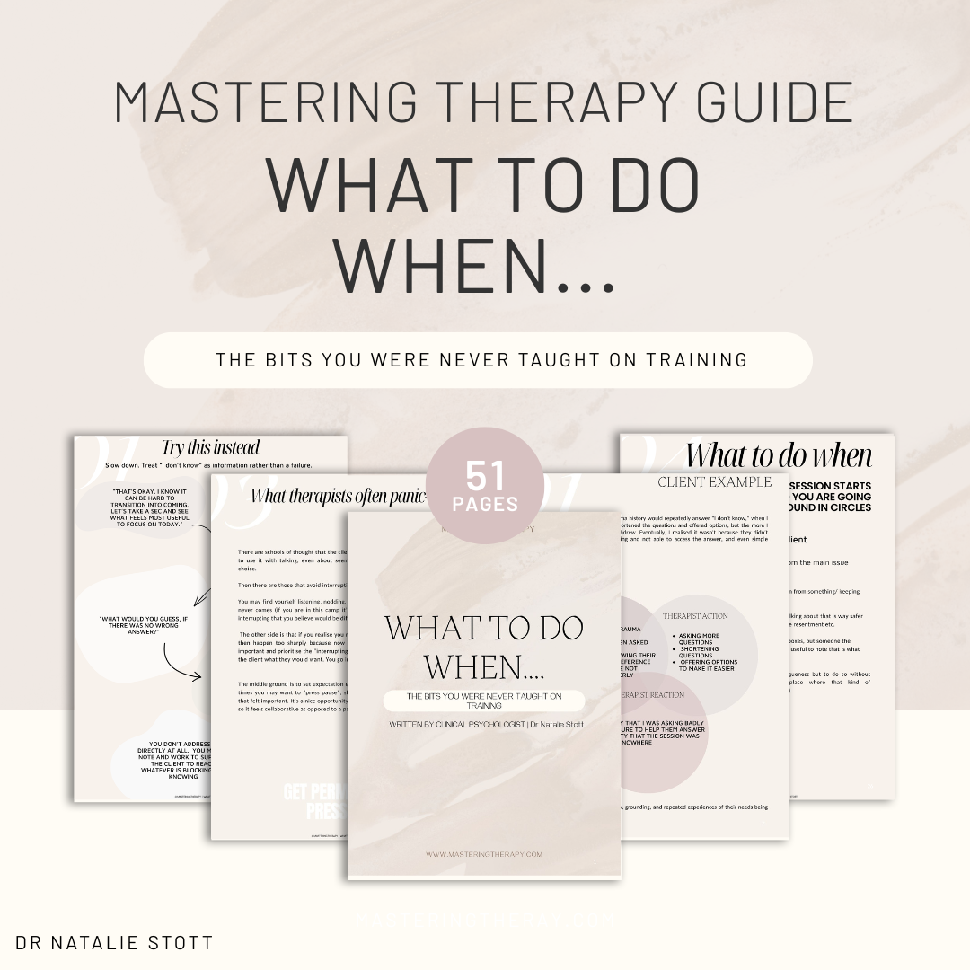 What to Do When guide mock-up