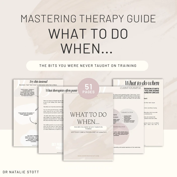 What to Do When guide mock-up