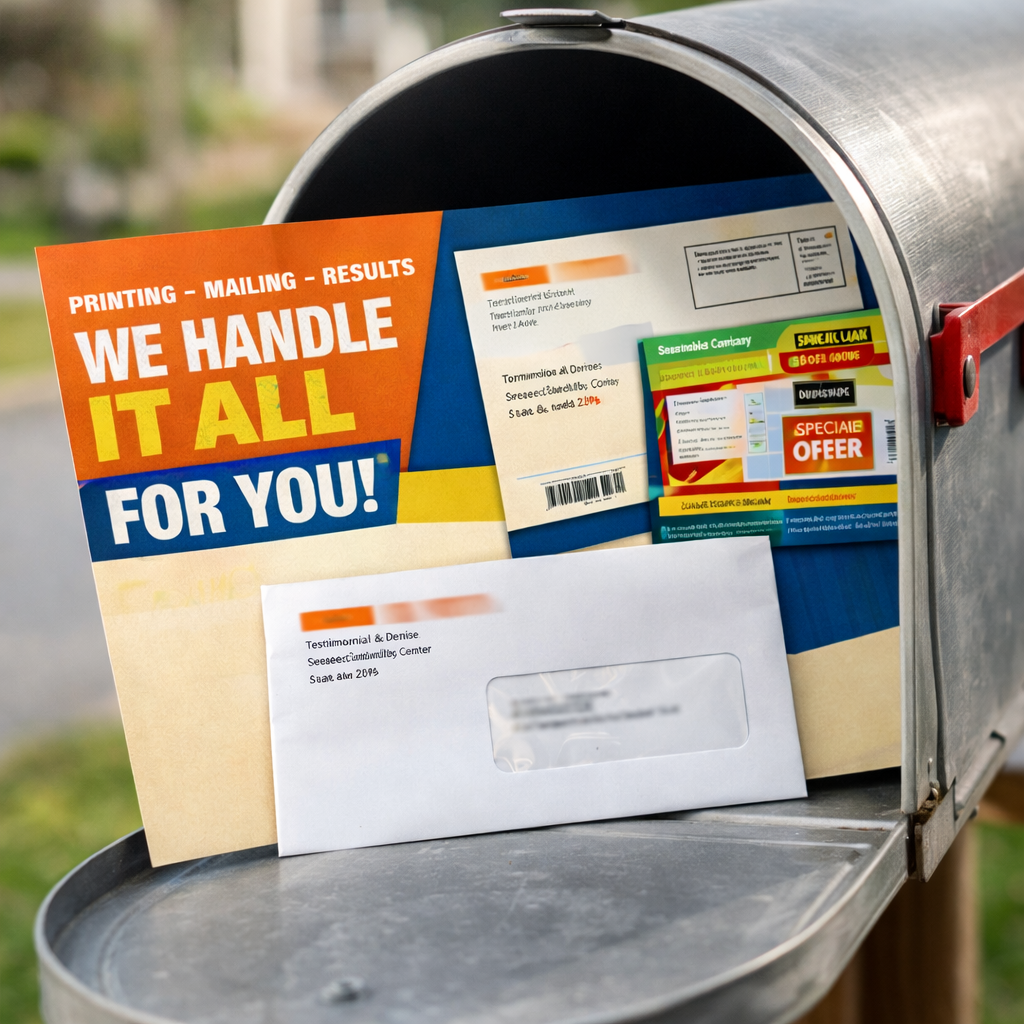 Downey Spotlight postcard for local businesses