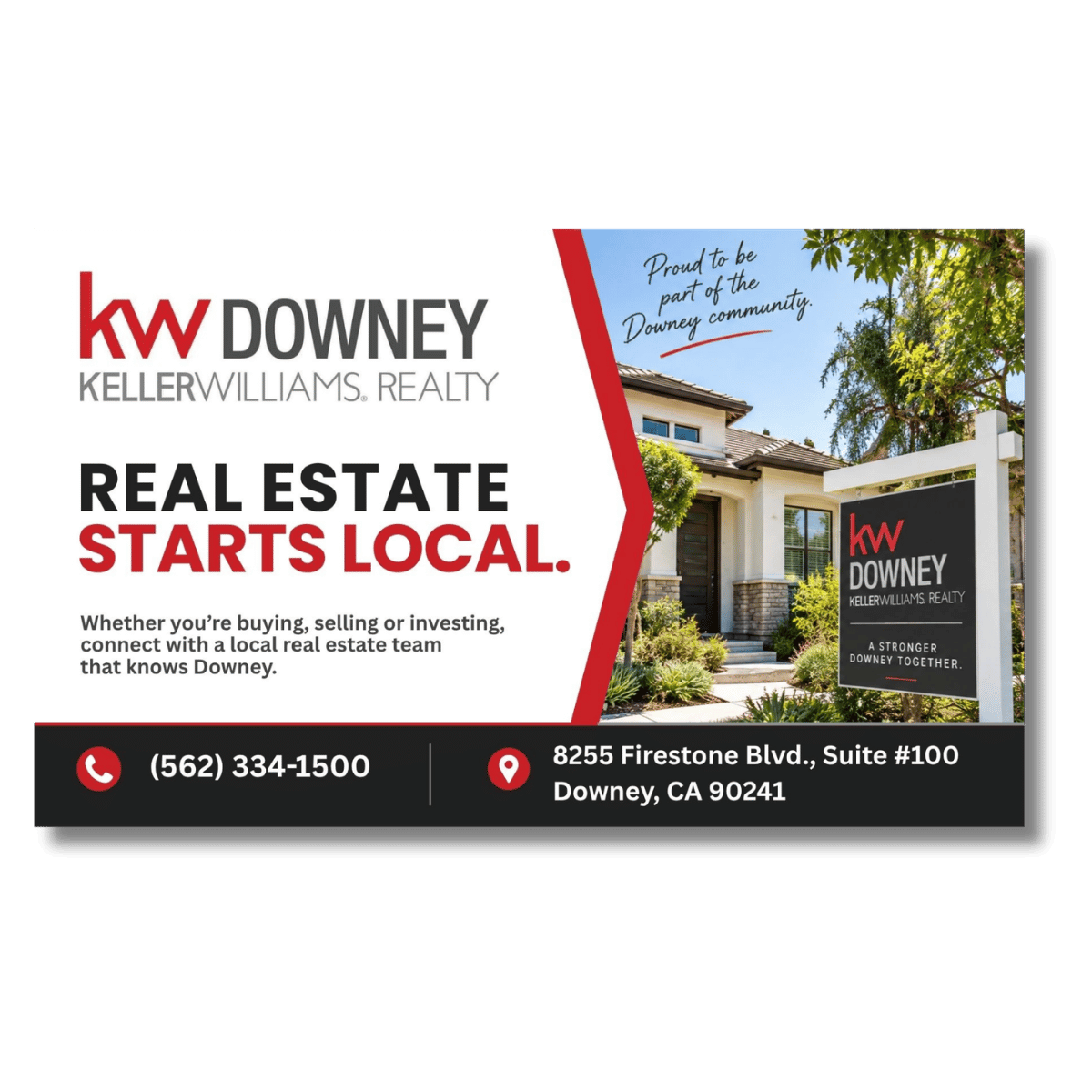 Keller Williams Downey — Downey Spotlight Advertiser Keller Williams Downey advertisement featured in Downey Spotlight