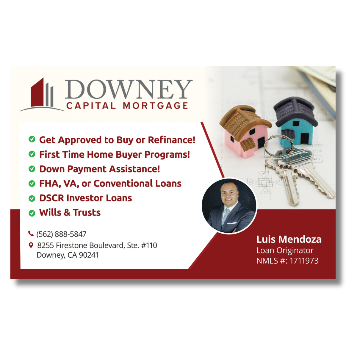 Downey Capital Mortgage — Downey Spotlight Advertiser Downey Capital Mortgage advertisement featured in Downey Spotlight