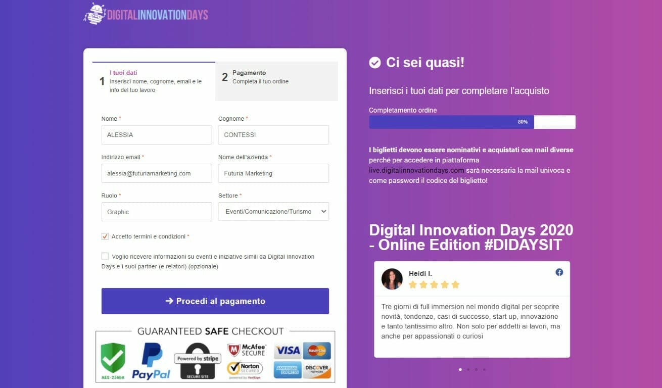 Digital Innovation Days – Evento nazionale di business