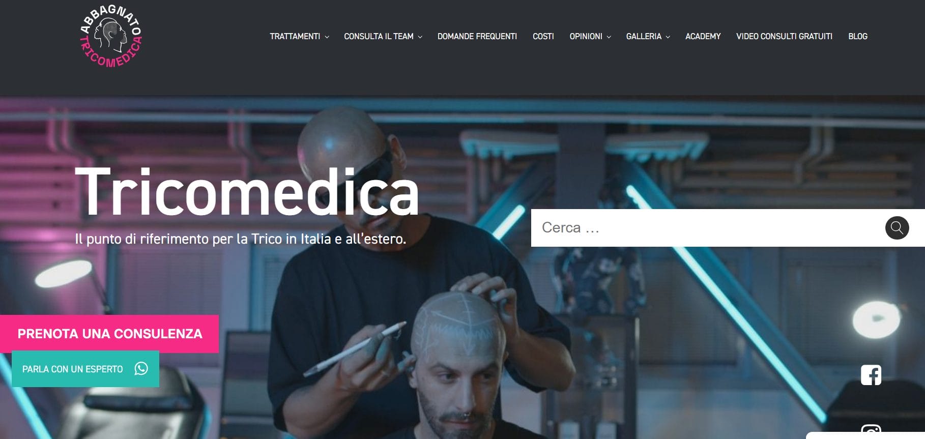 Tricomedica Abbagnato – Centri tricopigmentazione