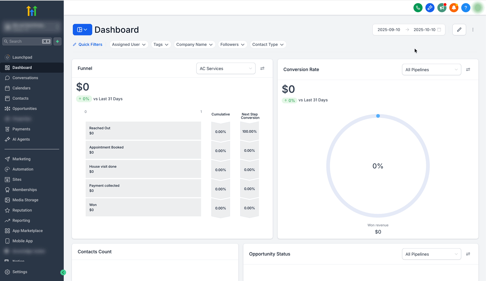 Pulsante 'Aggiungi widget' nella modalità di modifica della dashboard.