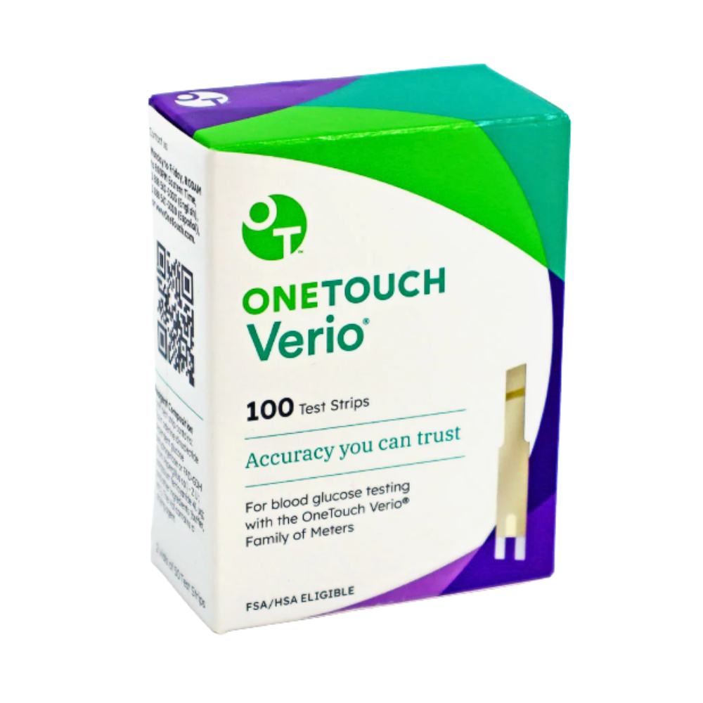 OneTouch Verio Test Strips 100ct – Diabetic Direct Discount