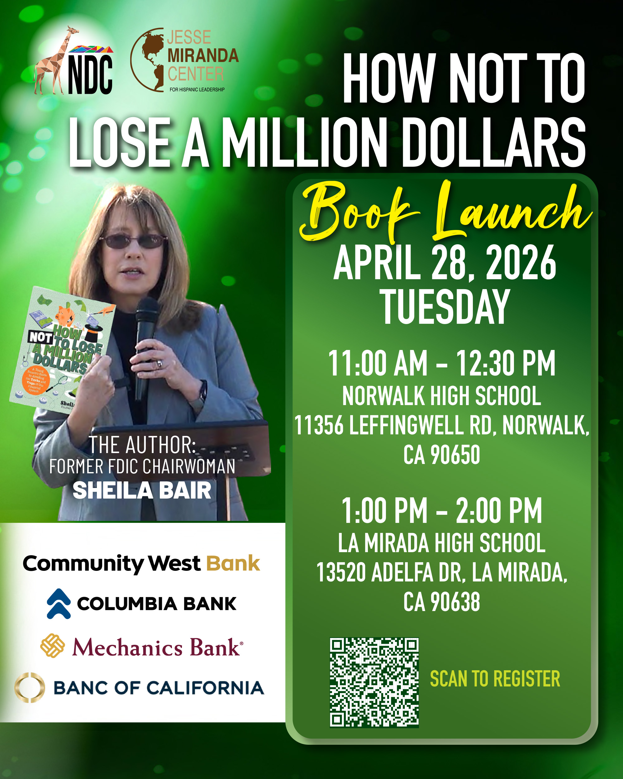 How Not To Lose A Million Dollars - Book Launch
