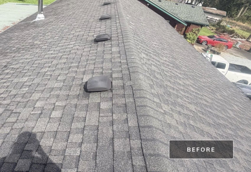 Before roofing photo