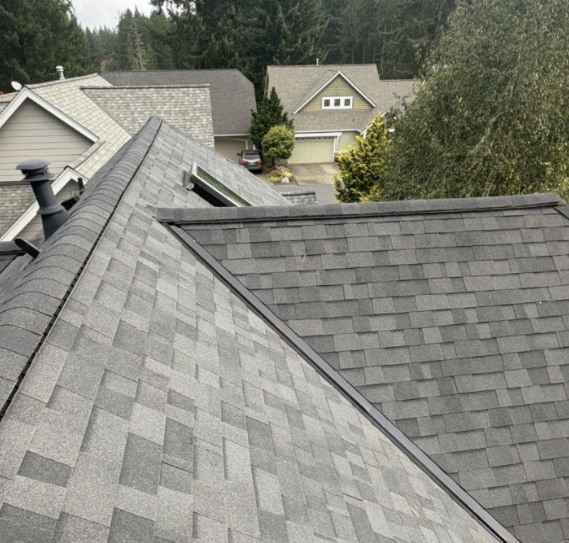 After roofing photo