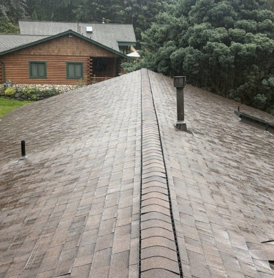 After roofing photo
