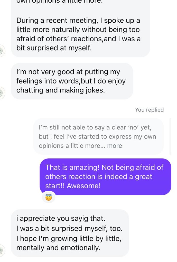 Reprompting Project testimonial