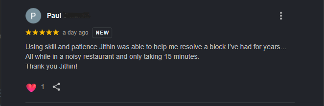 Reprompting Project testimonial