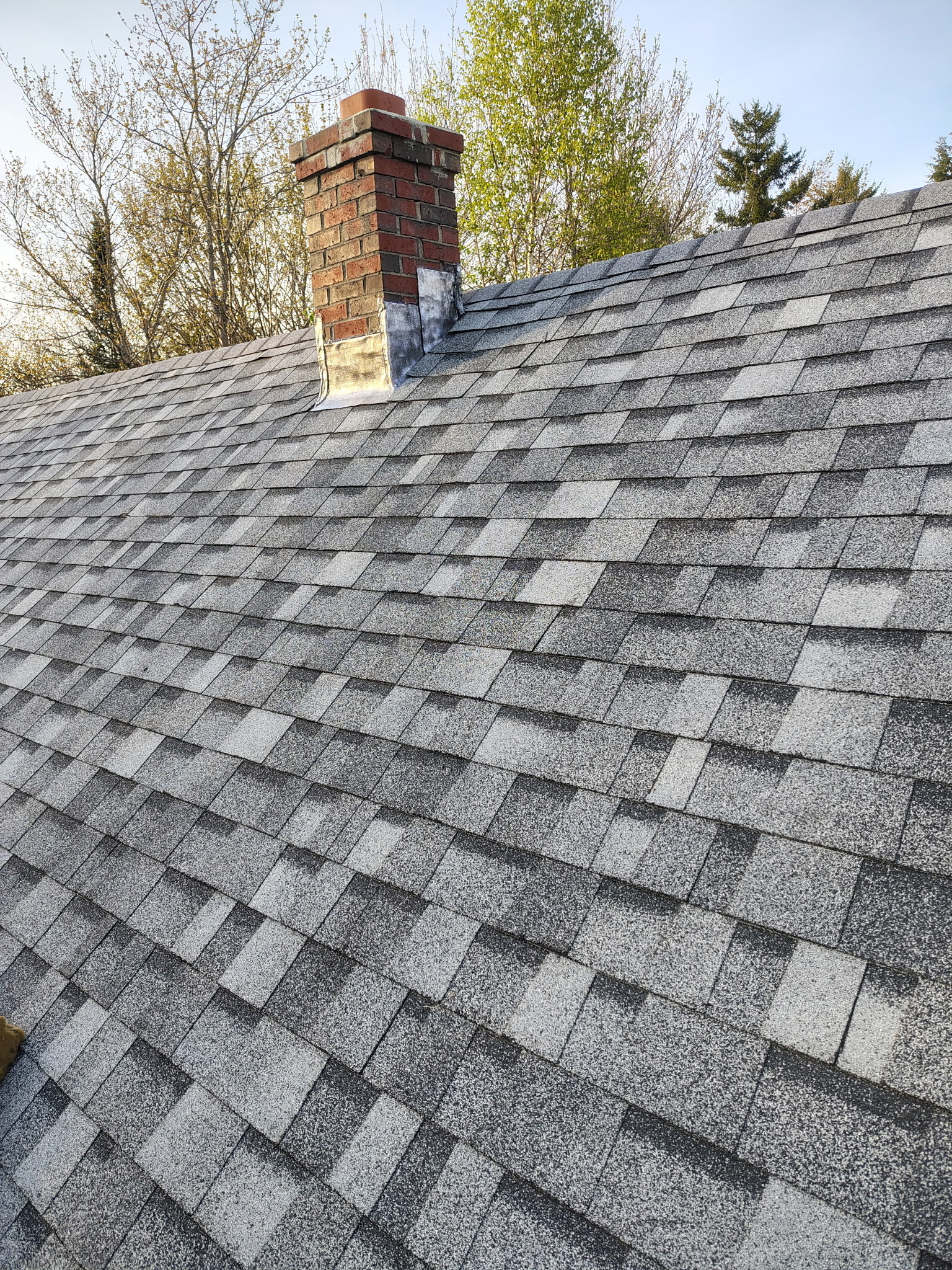 Finished roof installation by Maine Coast Roofing