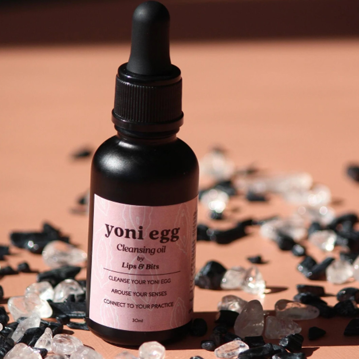 Yoni egg cleanser oil