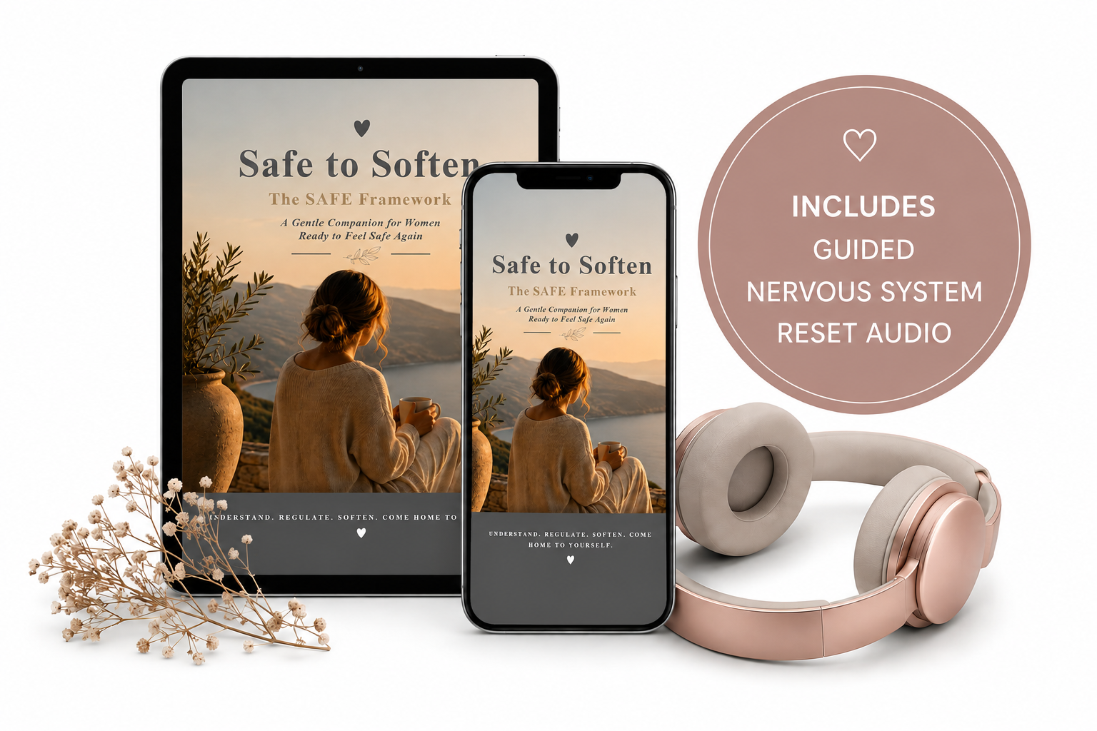 Safe to Soften nervous system workbook and guided audio