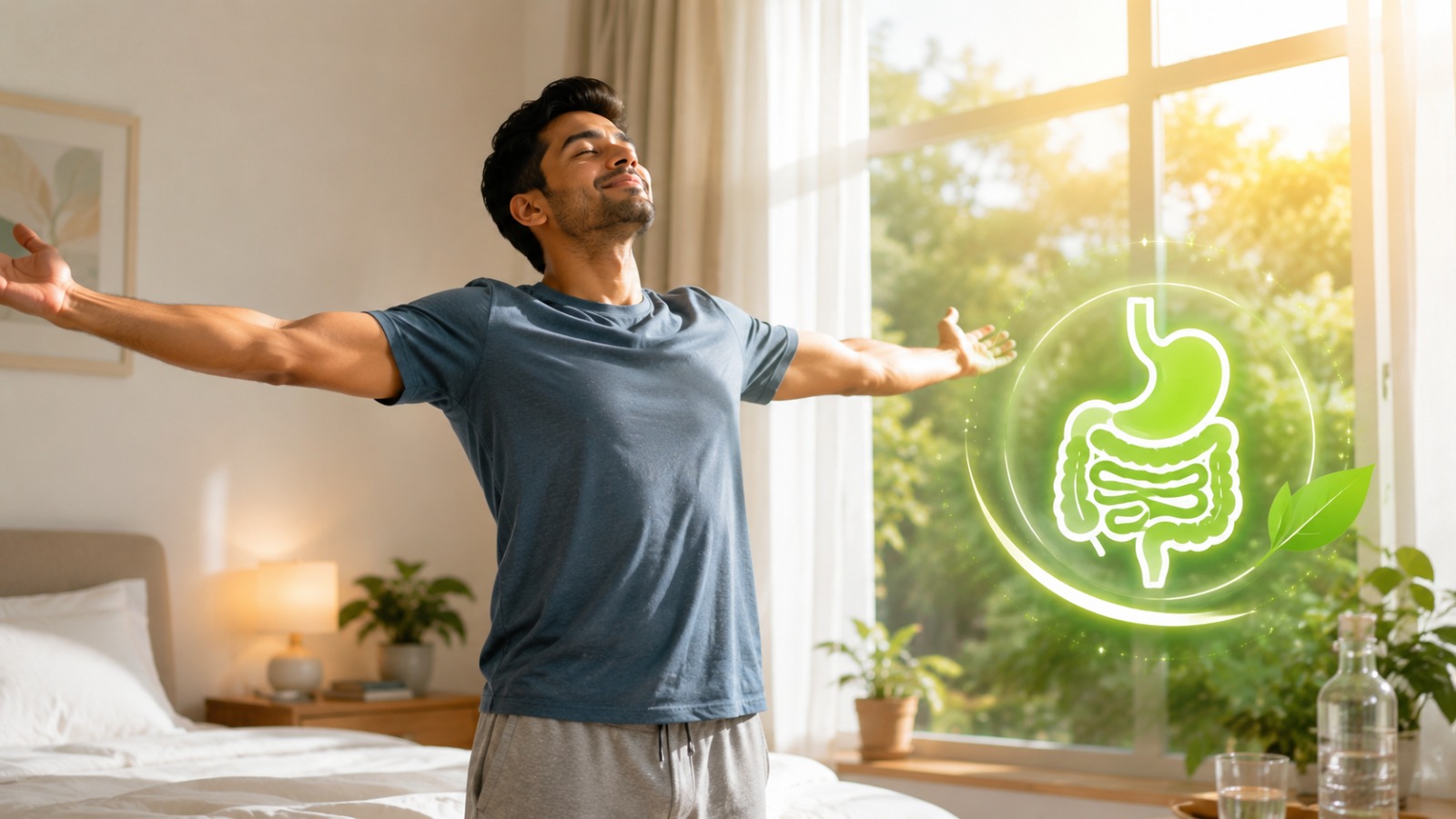 Clean digestion in the morning