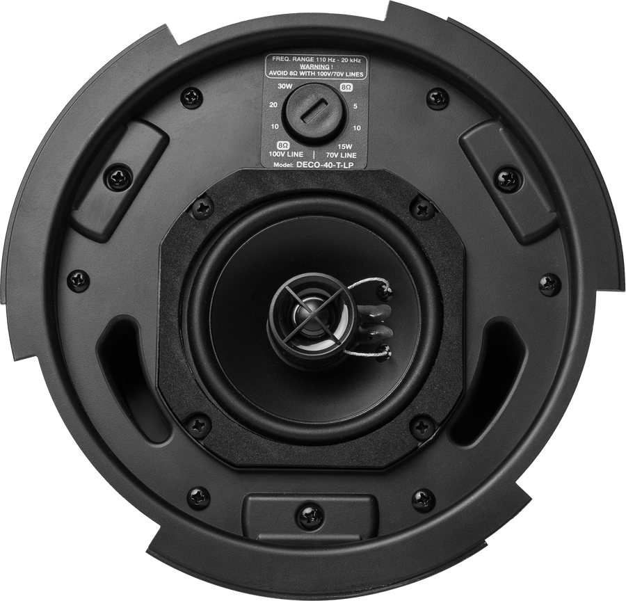 Low-profile ceiling loudspeaker, DAS Audio DECO-40-T-LP