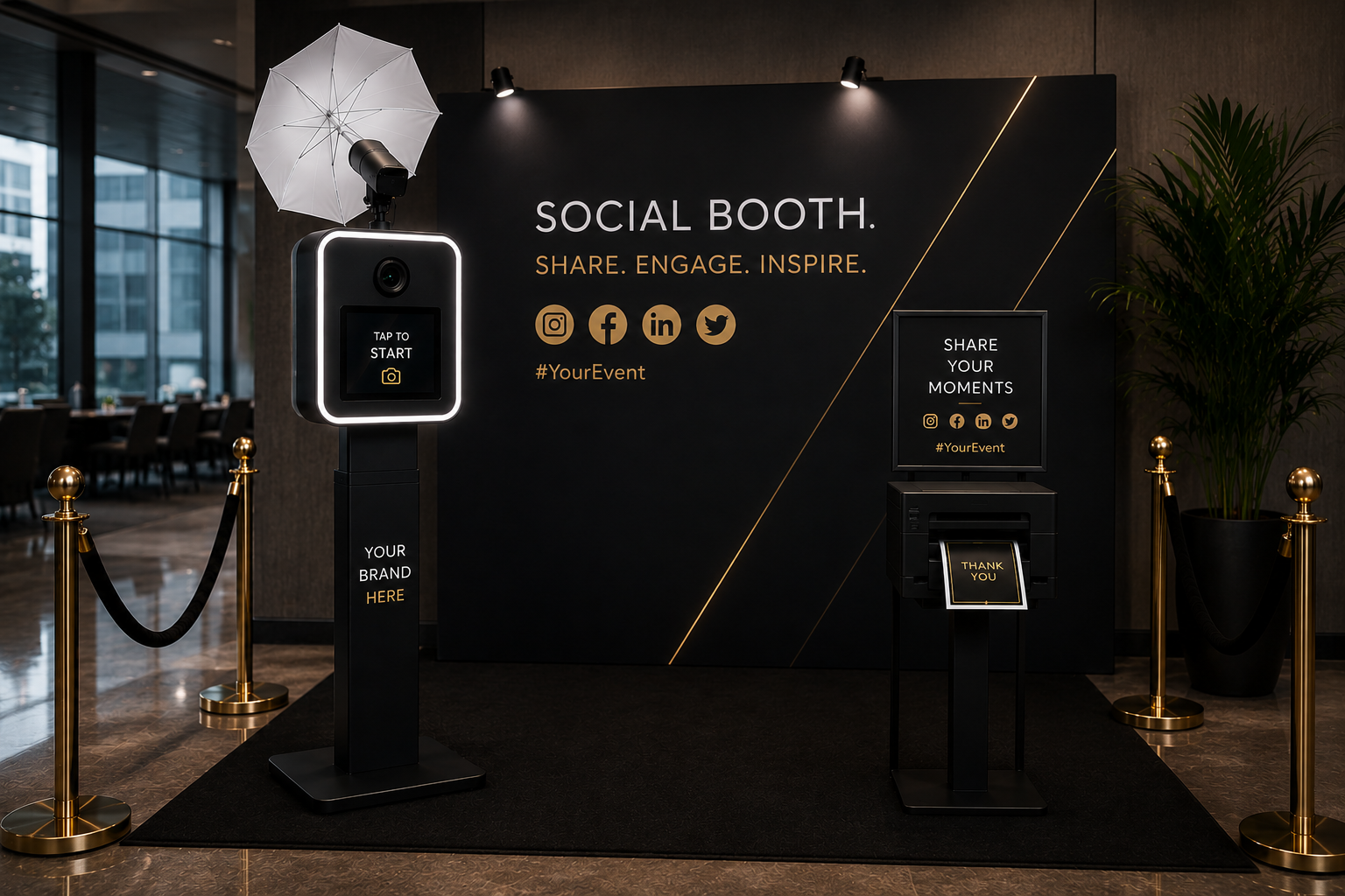 Digital Social Booth Corporate