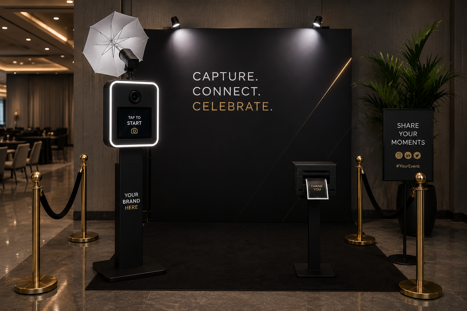Corporate Event Photo Booth