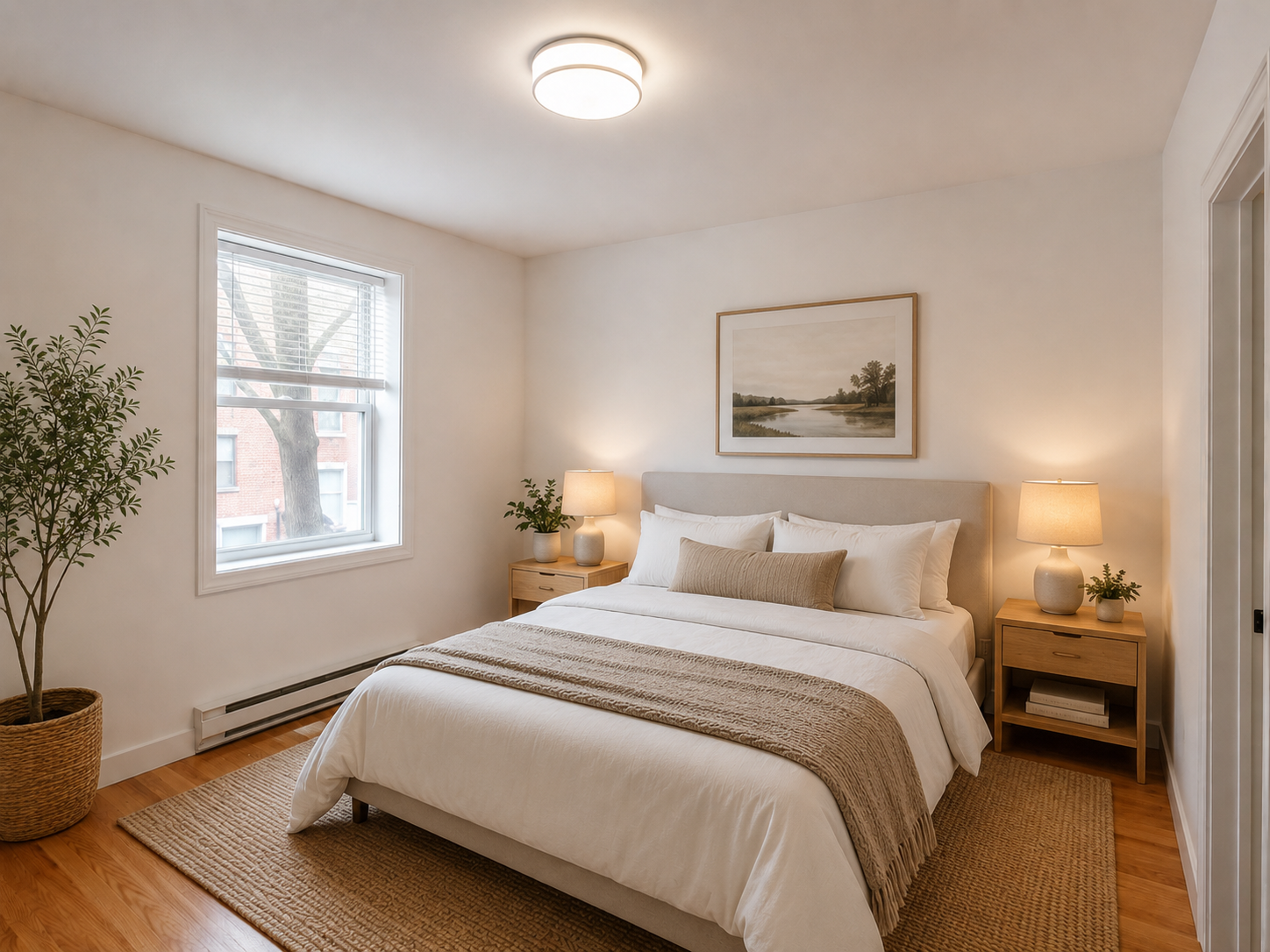 Raum nach Virtual Staging