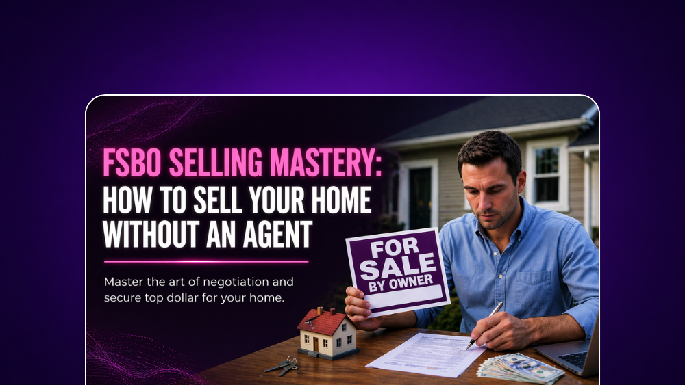FSBO Selling Mastery: How to Sell Your Home Without an Agent
