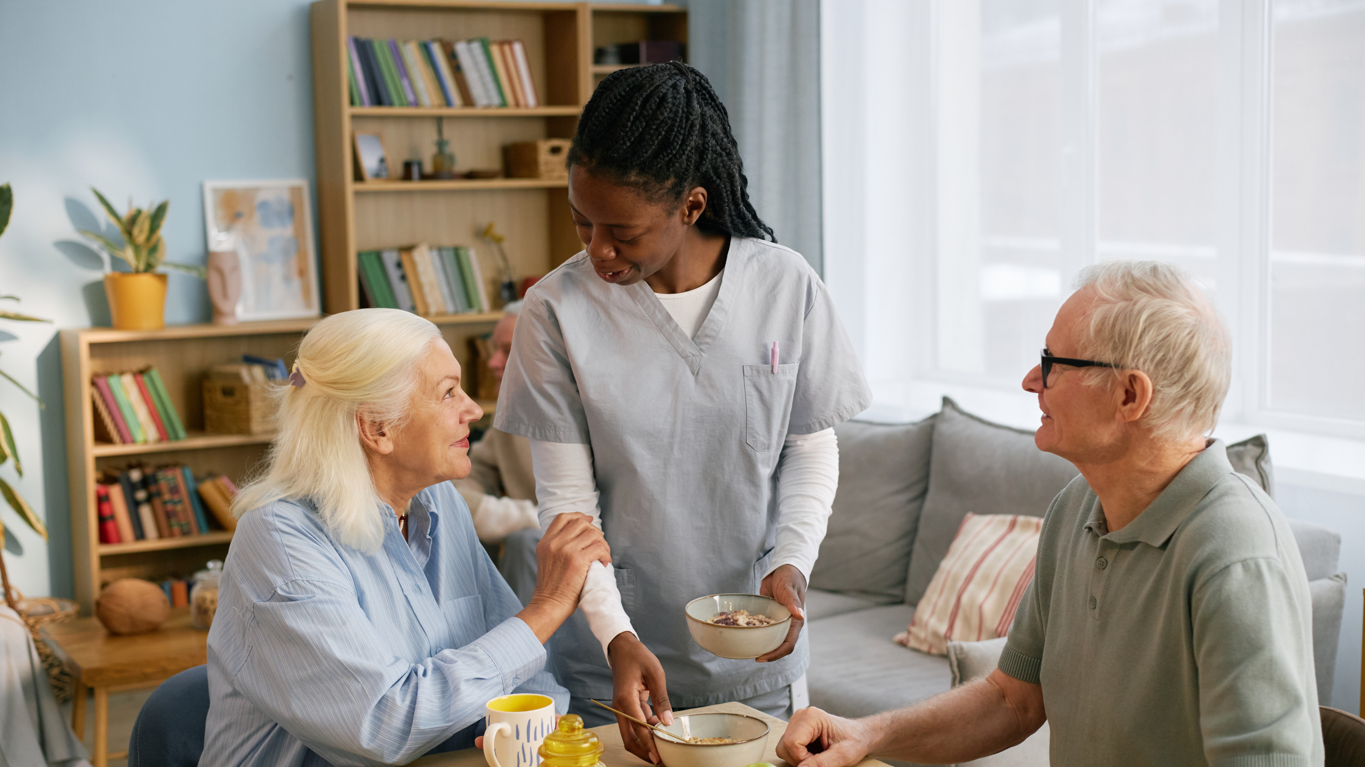 home care services helping breast cancer patient in Lakewood CA