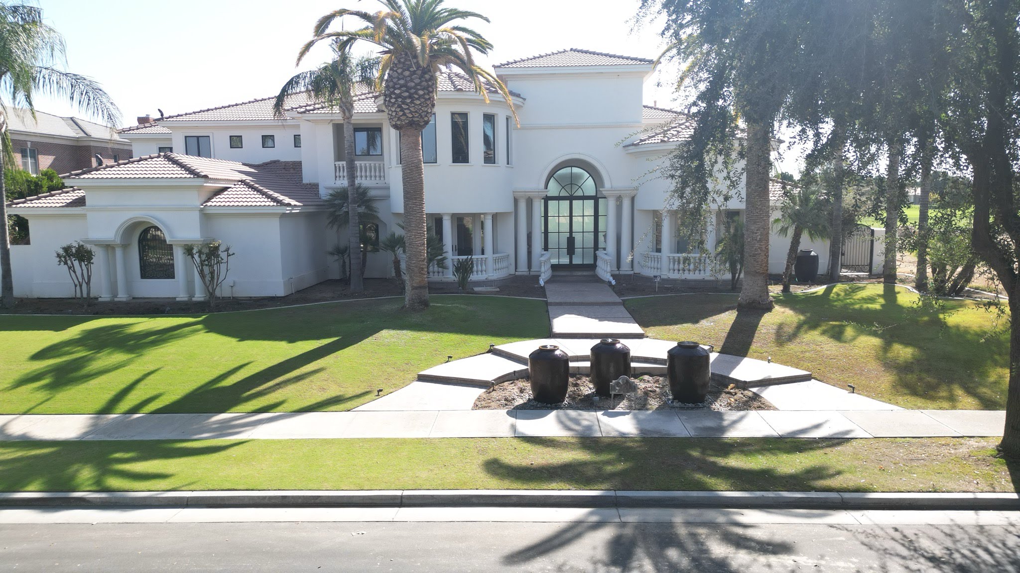 Existing property before landscape design