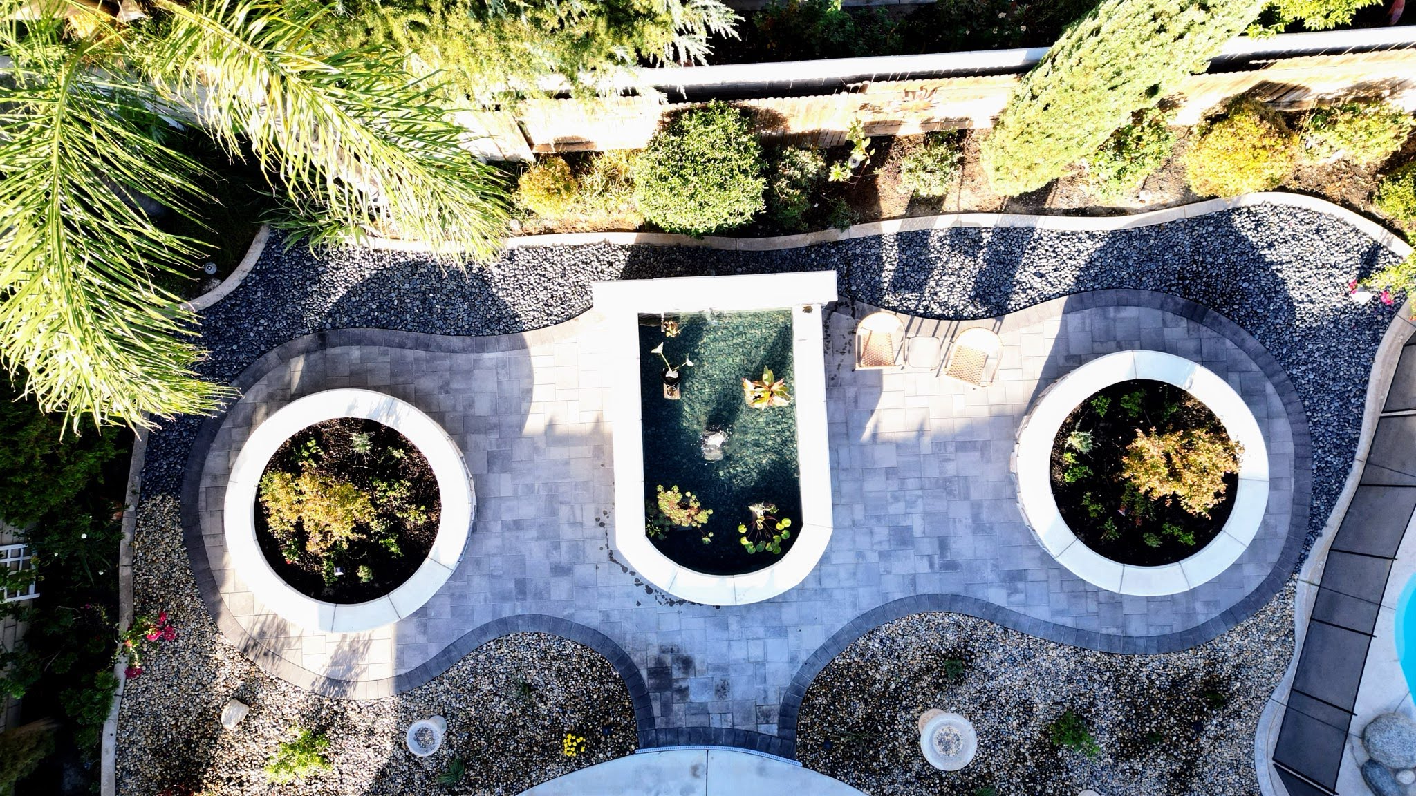 Complete landscape installation in Bakersfield California
