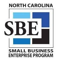 North Carolina Small Business Enterprise program logo