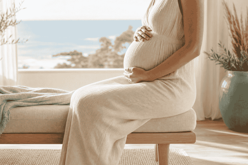 Dr. Jason performing prenatal care