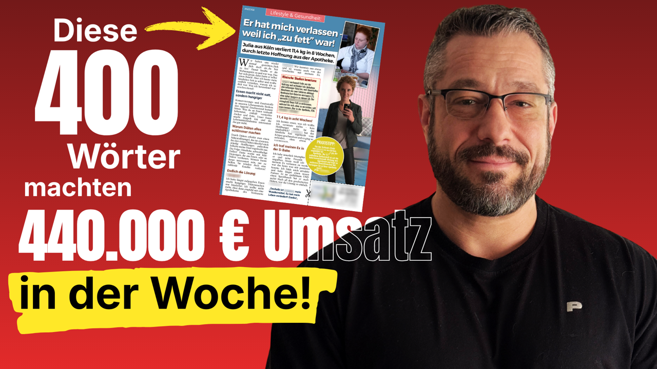 Wieso 400 Wörter 440.000 Euro Umsatz machen können
