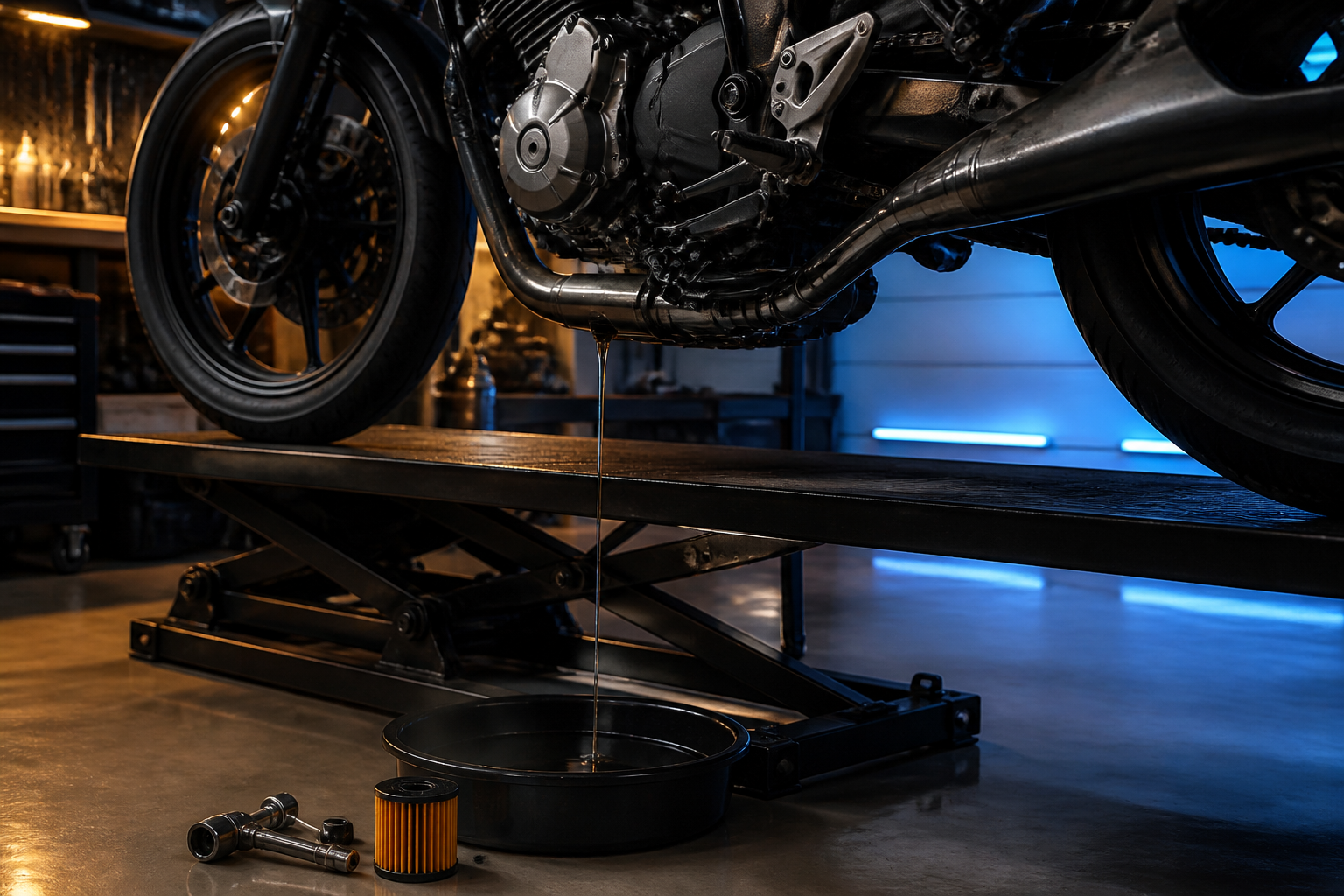 Motorcycle maintenance in Miami
