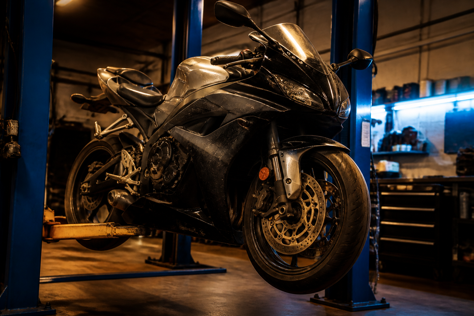 Used Honda CBR inspection in Miami
