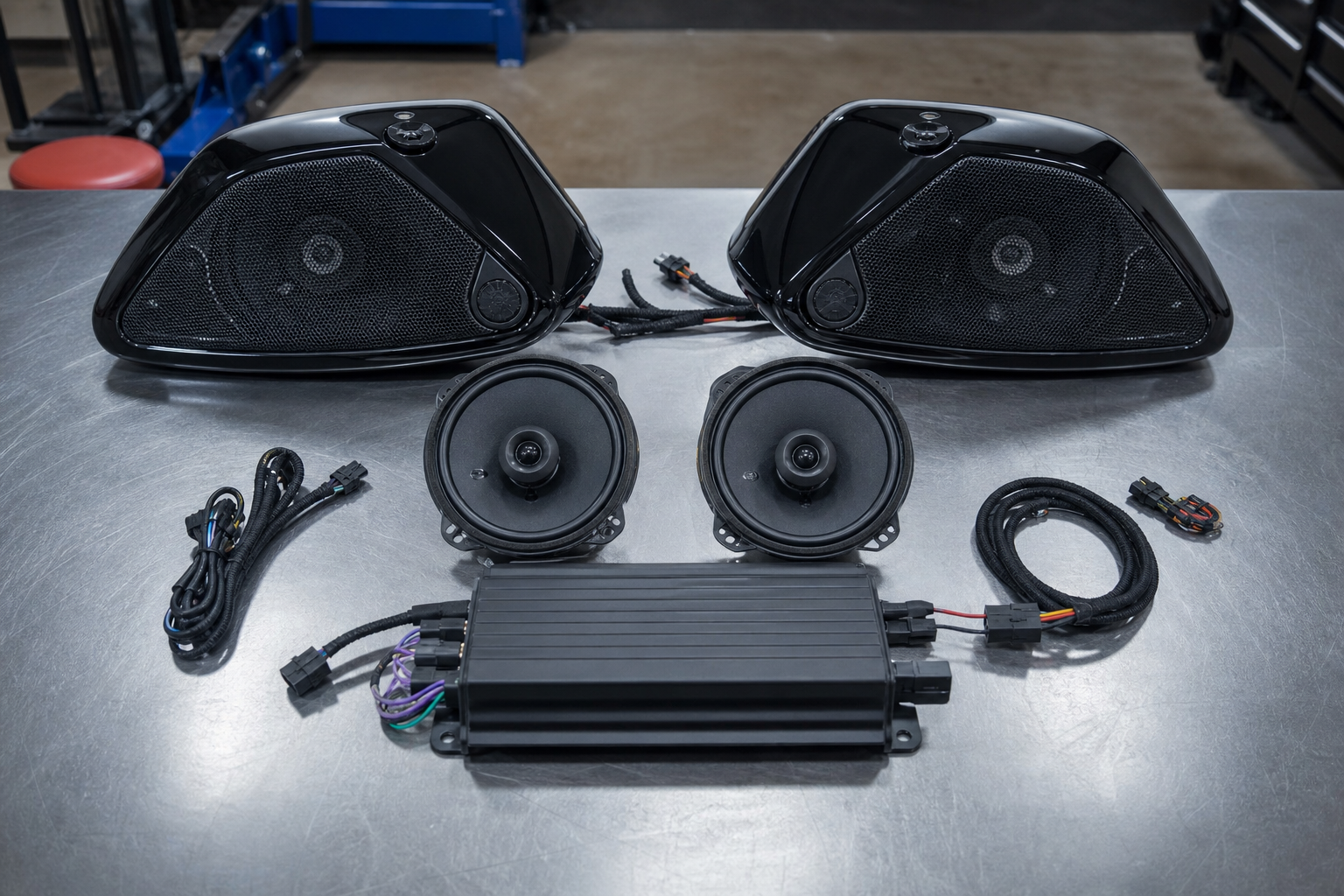 Bagger audio systems in Miami