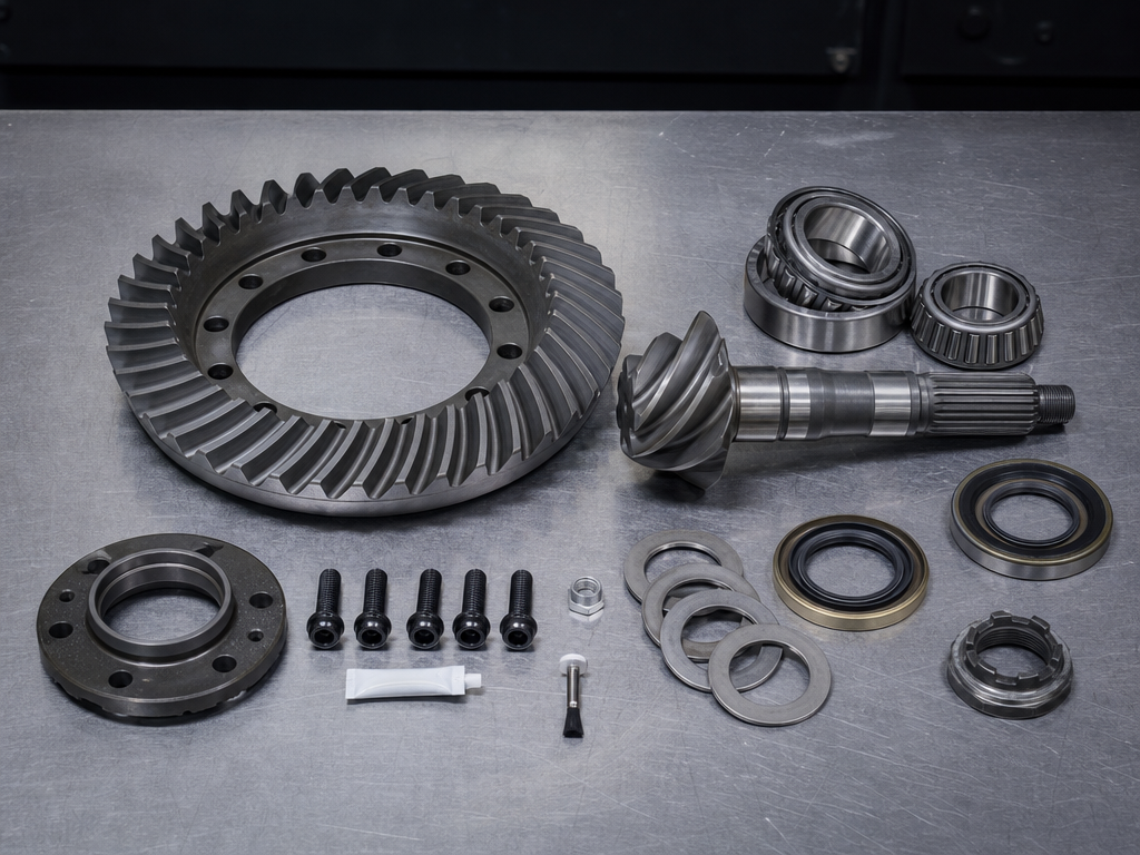 Ring and pinion gear upgrade diesel truck Houston