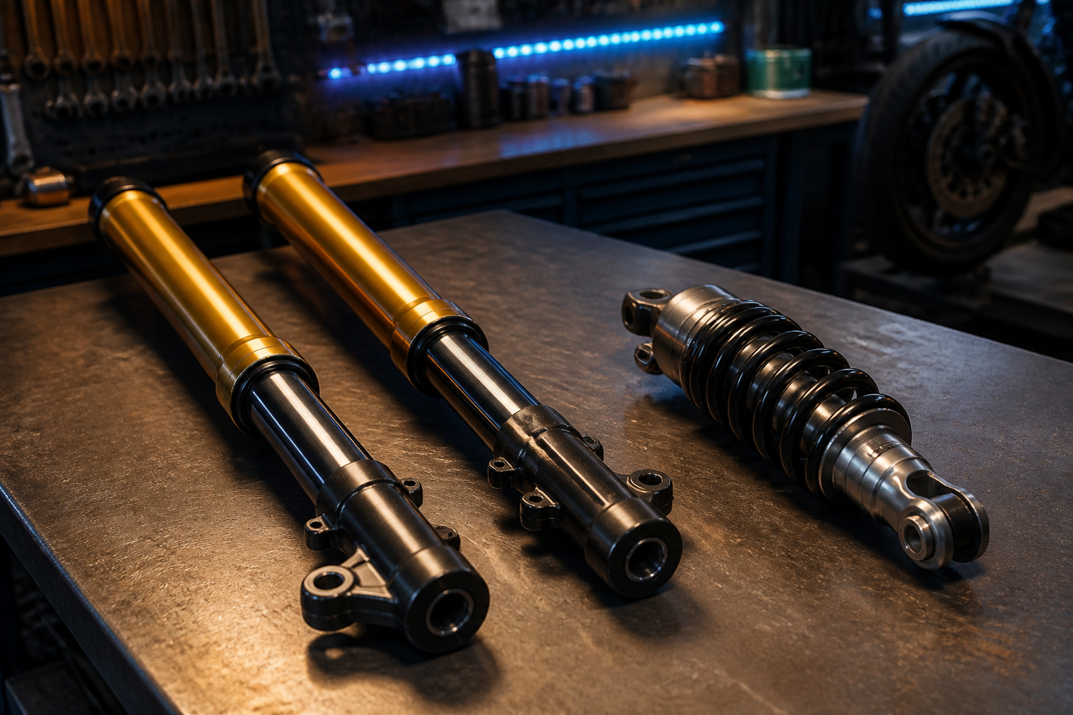 Motorcycle suspension near Miami Lakes