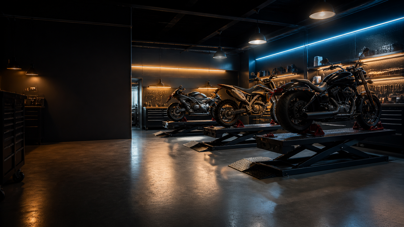 Biscayne Moto Works motorcycle shop in Miami