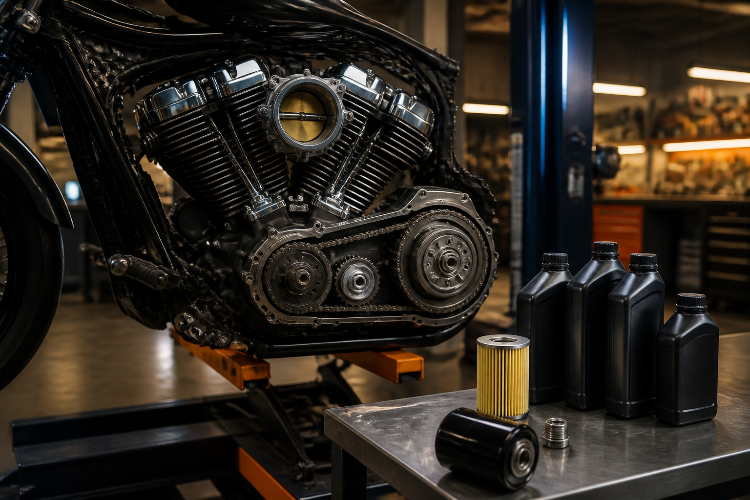 Harley Street Glide major service in Miami