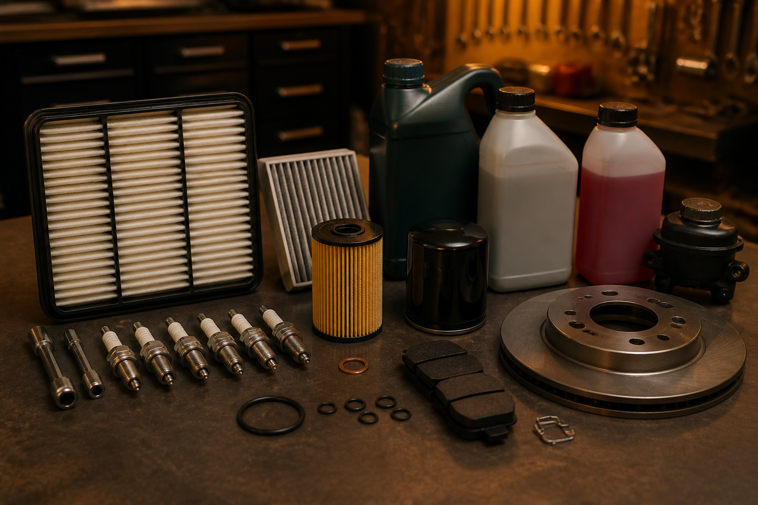 Motorcycle major interval service parts in Miami