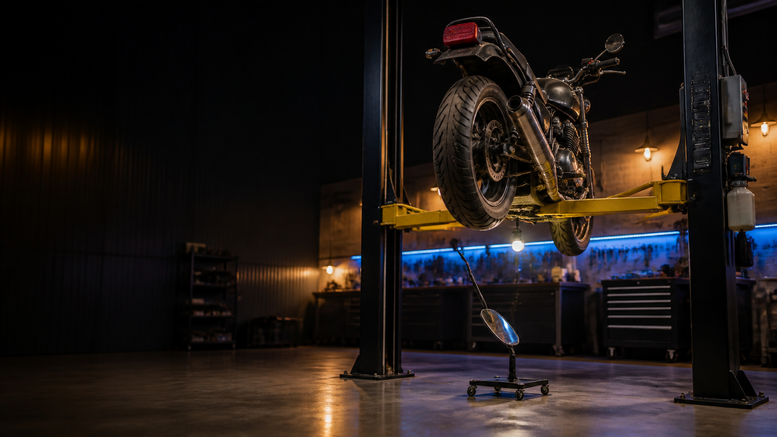 Used motorcycle pre-purchase inspection in Miami at Biscayne Moto Works