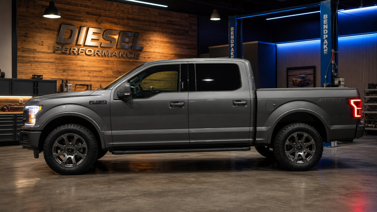 Ford F-150 3.0L Power Stroke diesel performance Houston